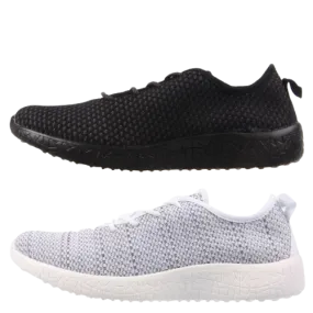 AEROSPORT Impress Womens Memory Foam Runners Sneakers Gym Knit Mesh