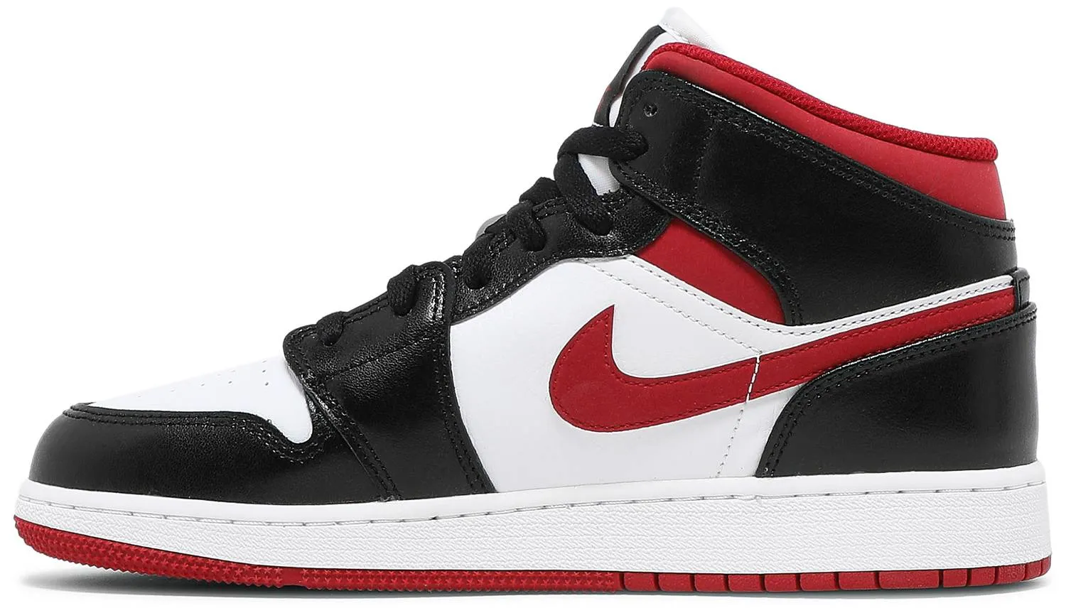 Air Jordan 1 Mid GS 'Black Gym Red'