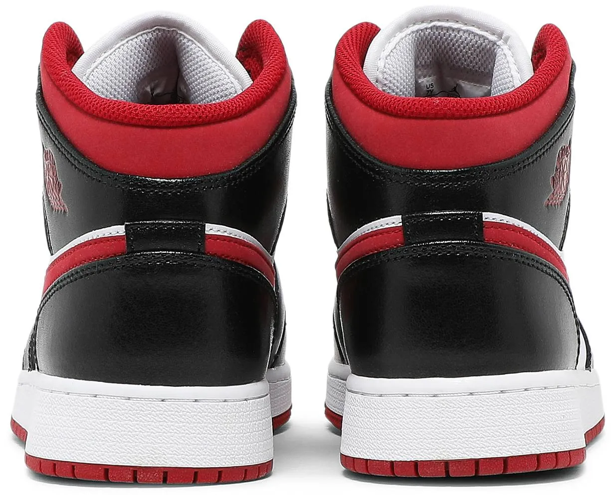 Air Jordan 1 Mid GS 'Black Gym Red'