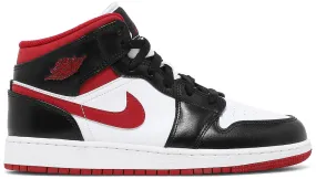 Air Jordan 1 Mid GS 'Black Gym Red'