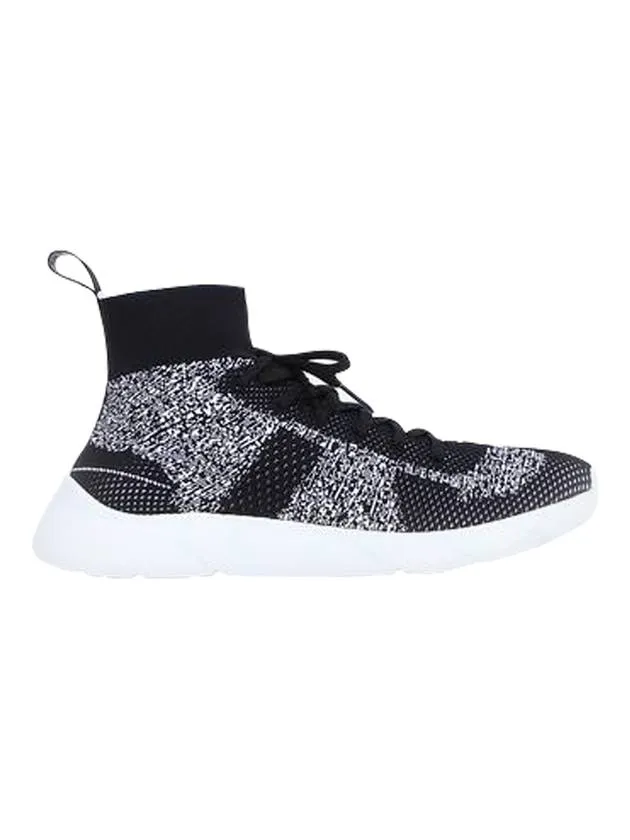 B21 Socks Knit High Top Sneakers Black