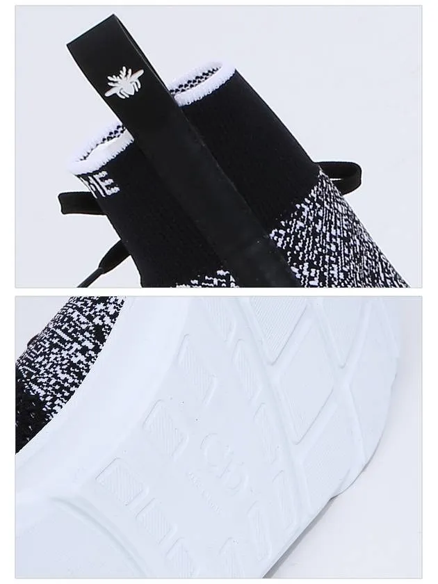 B21 Socks Knit High Top Sneakers Black
