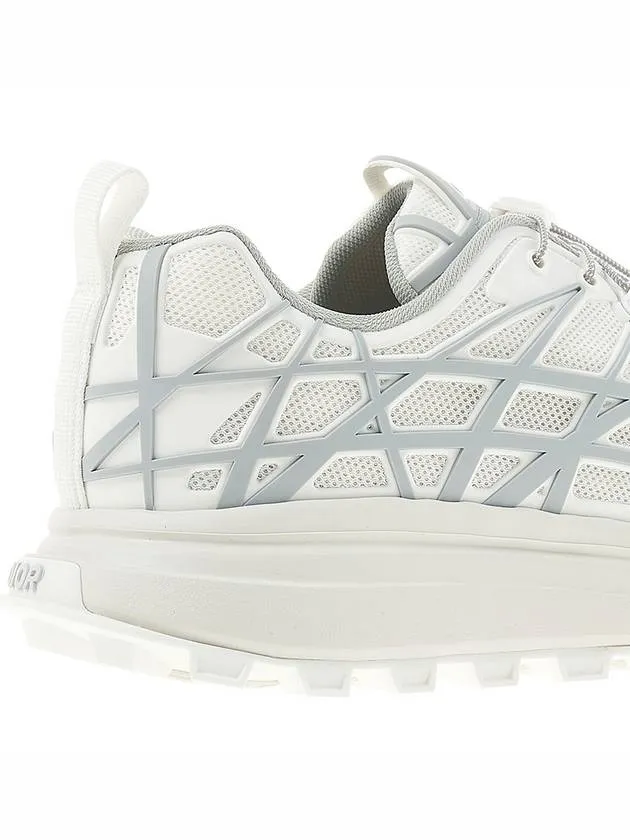 B31 Runner Technical Mesh Rubber Warped Low Top Sneakers White
