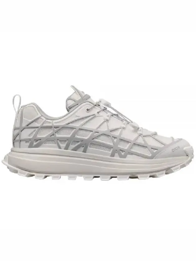 B31 Runner Technical Mesh Rubber Warped Low Top Sneakers White