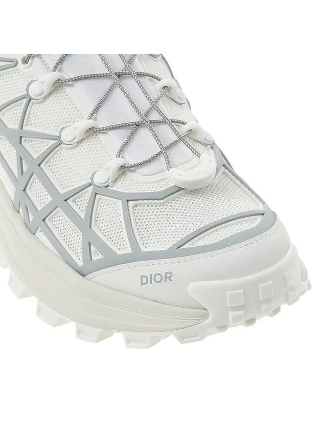 B31 Runner Technical Mesh Rubber Warped Low Top Sneakers White
