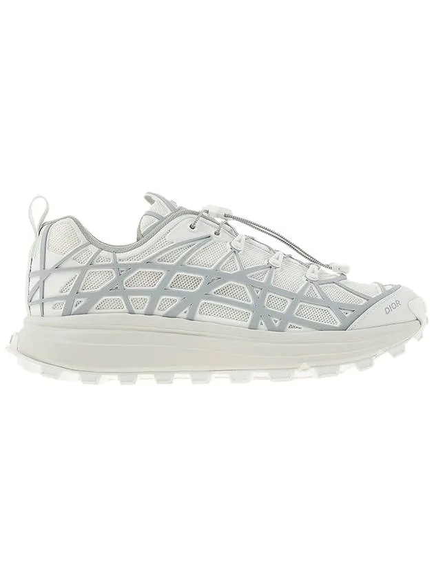 B31 Runner Technical Mesh Rubber Warped Low Top Sneakers White
