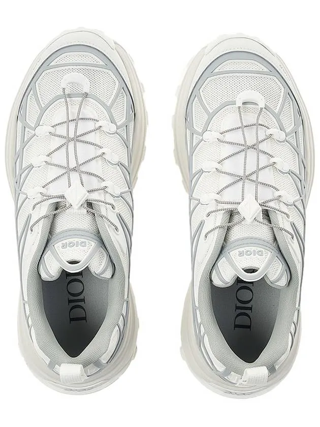 B31 Runner Technical Mesh Rubber Warped Low Top Sneakers White
