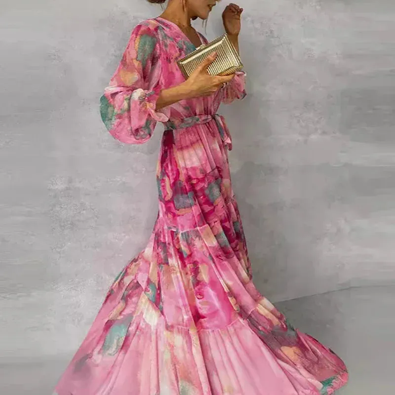 Beatrix | Elegant Floral Dress