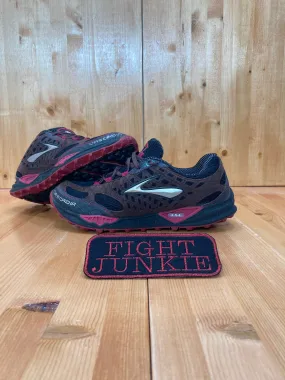 BROOKS CASCADIA DNA 7 Women Size 10B Athletic Shoes Sneakers Brown & Black 1201091B227