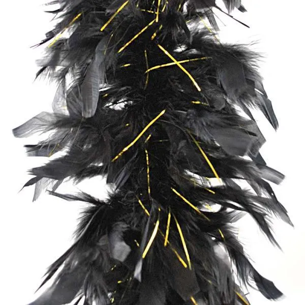 Chandelle Feather Boas with Mylar