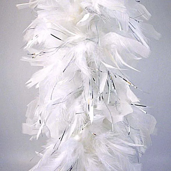 Chandelle Feather Boas with Mylar
