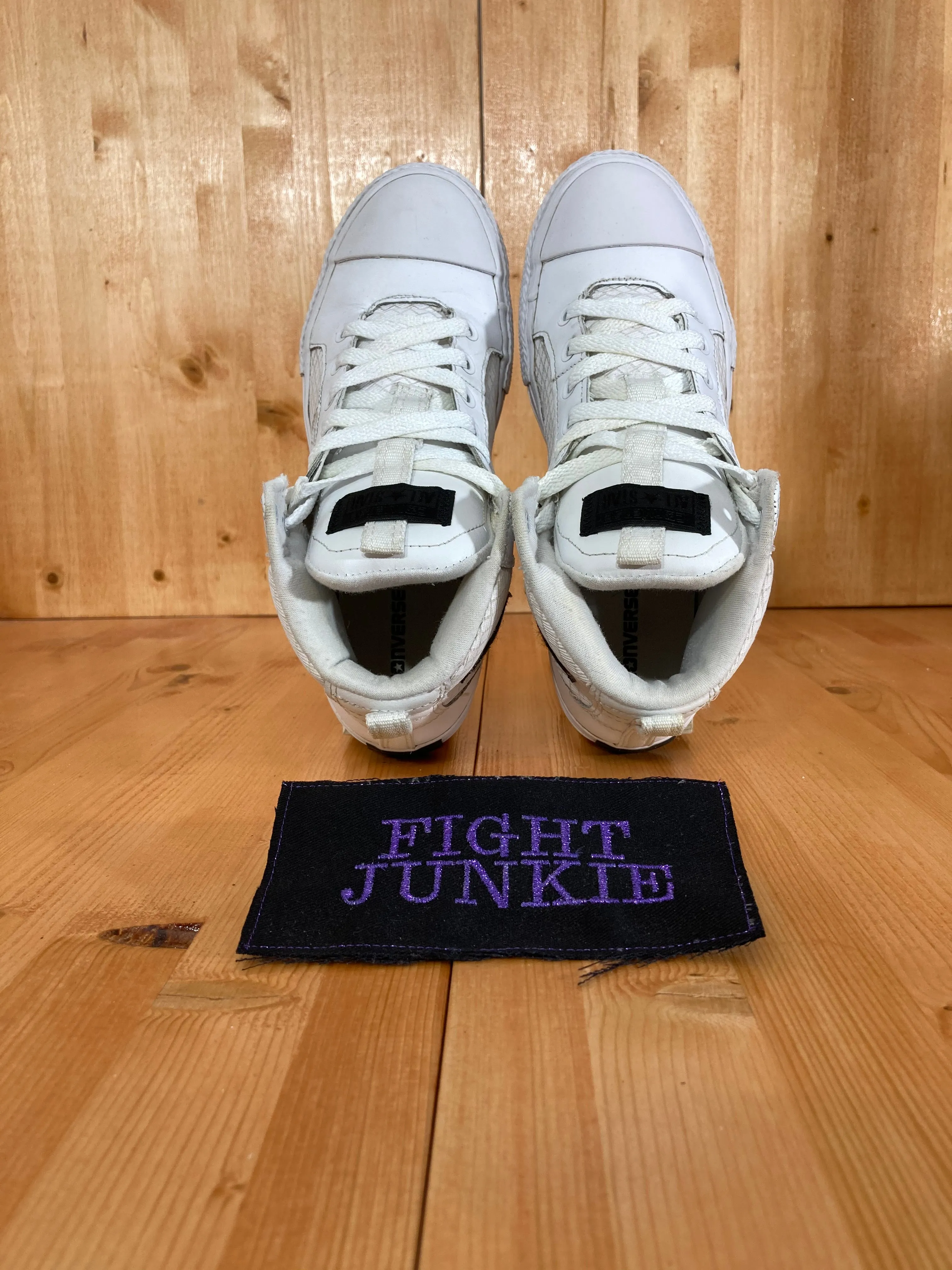 CONVERSE CHUCK TAYLOR ALL STAR ASYLUM Youth Size 5 Mid Tops Shoes Sneakers White 648938C
