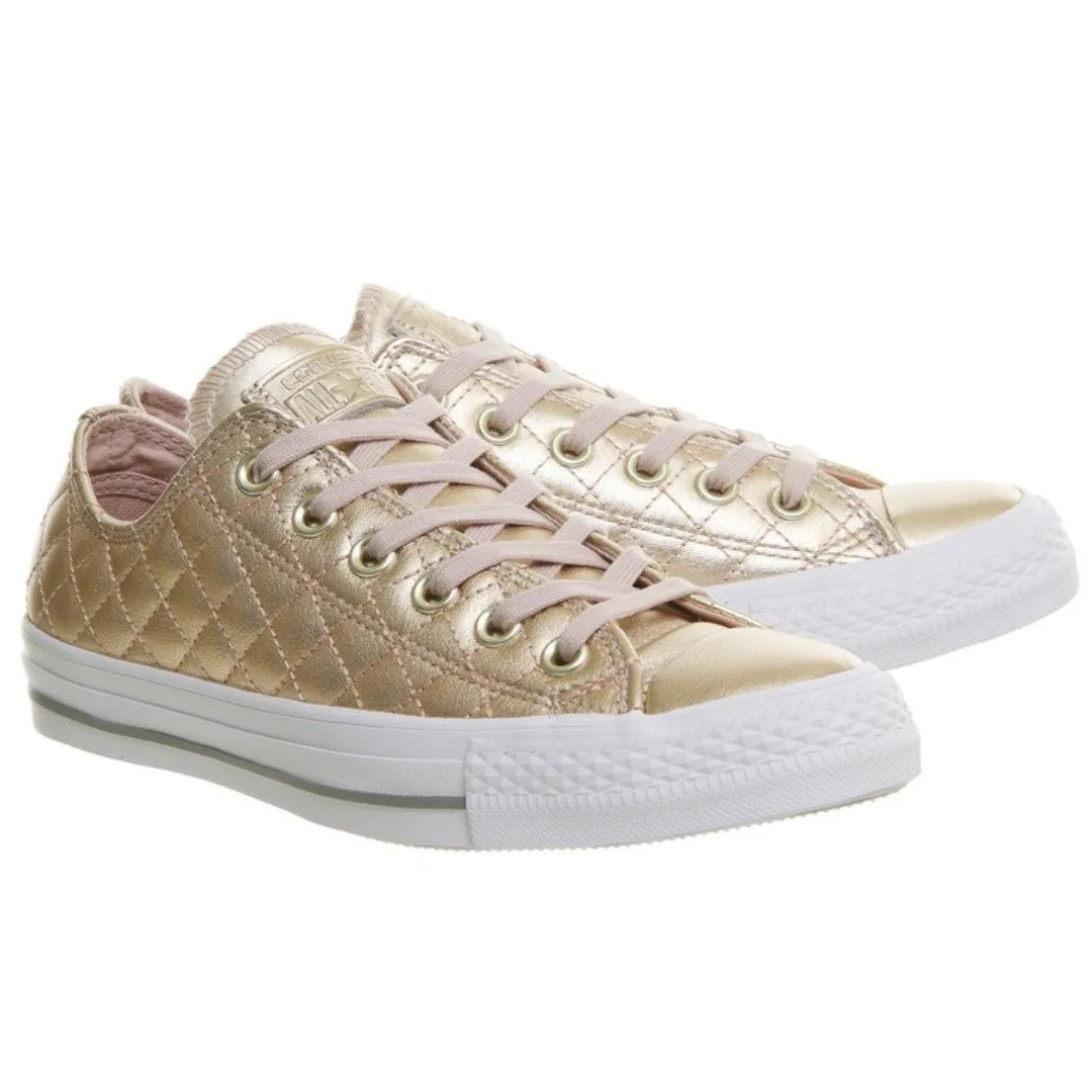 Converse Rose Gold Quilted Exclusive