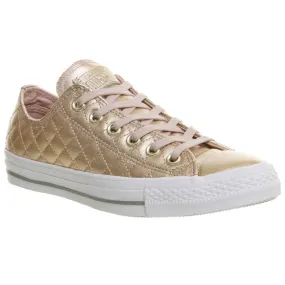 Converse Rose Gold Quilted Exclusive