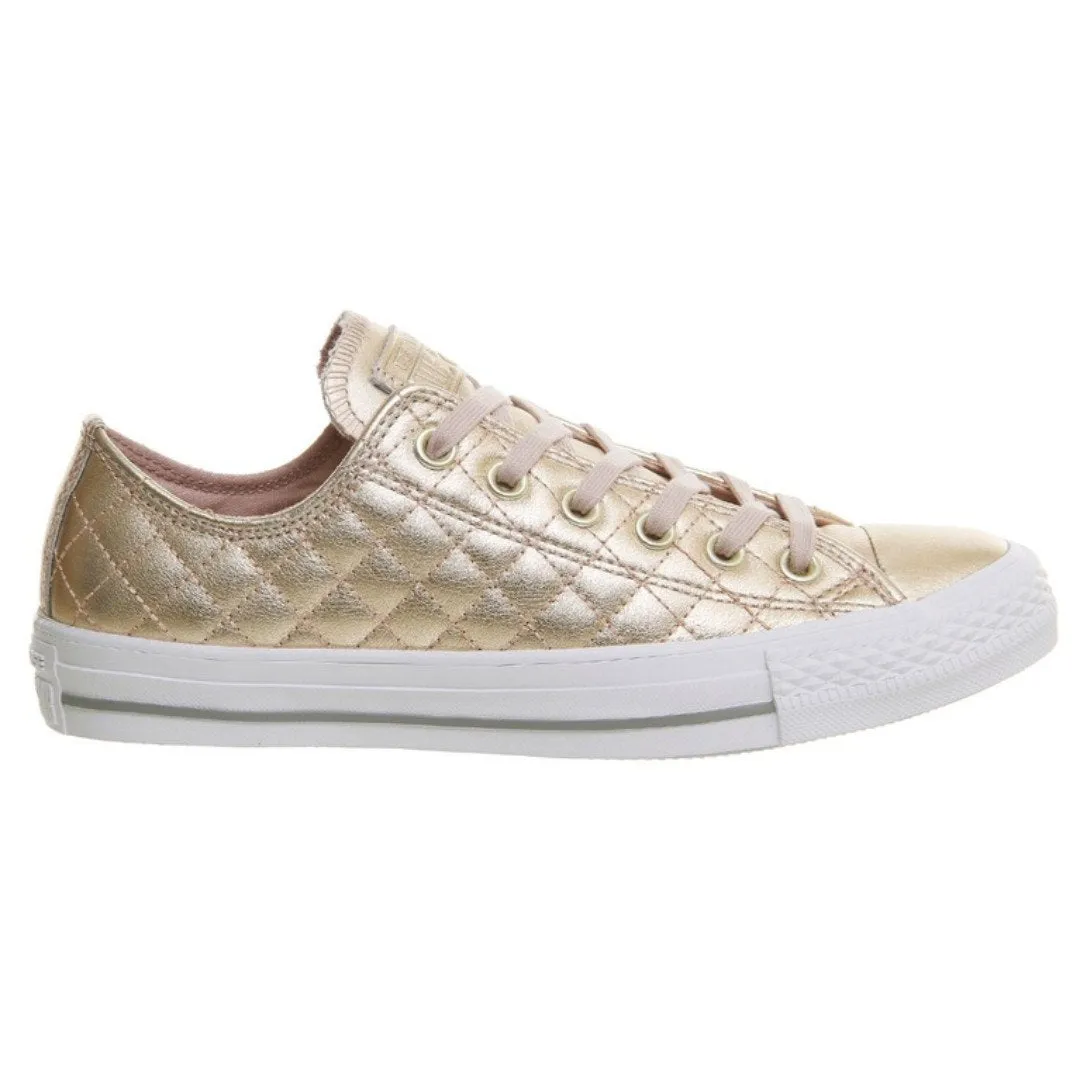 Converse Rose Gold Quilted Exclusive