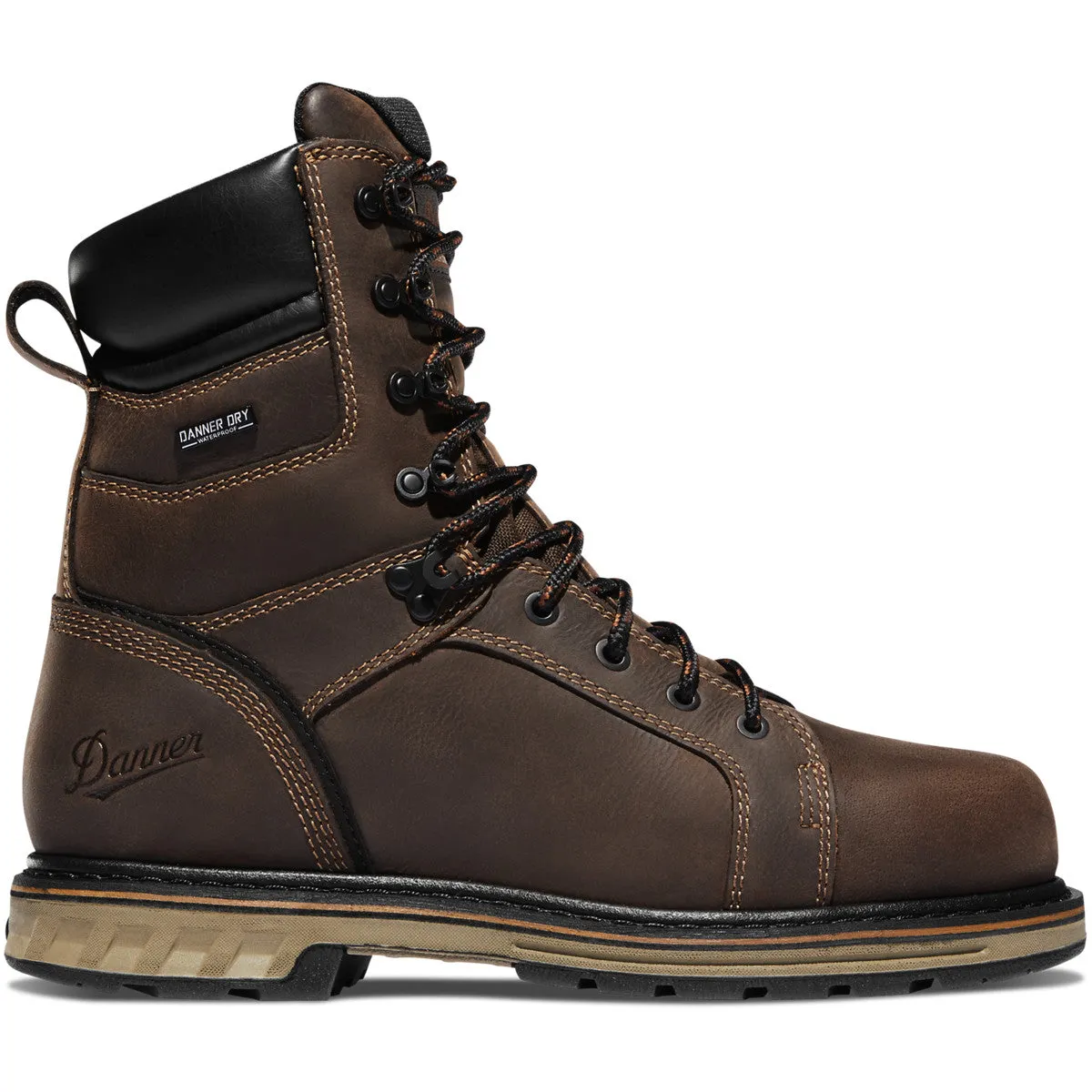 Danner  Steel Yard 8" Brown Steel Toe #12534