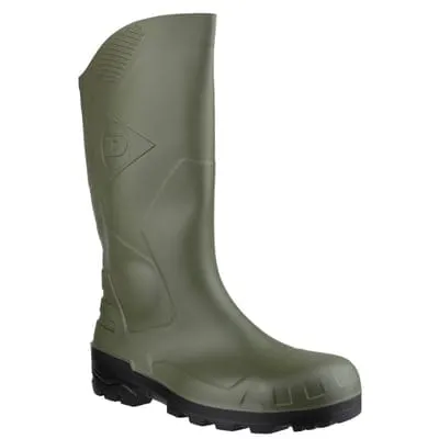 Devon Safety Wellington Green - All Sizes