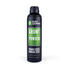 Duke Cannon Grunt Foot & Boot Powder Spray