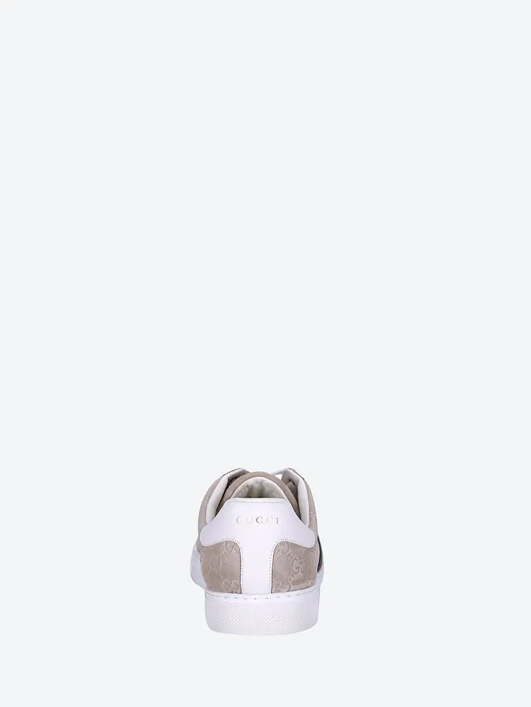 Gucci ace suede gg sneakers