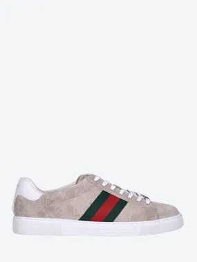 Gucci ace suede gg sneakers
