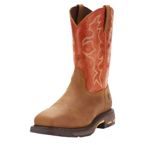Men's Ariat WorkHog Wide Square Toe Steel Toe Work Boot 10006961
