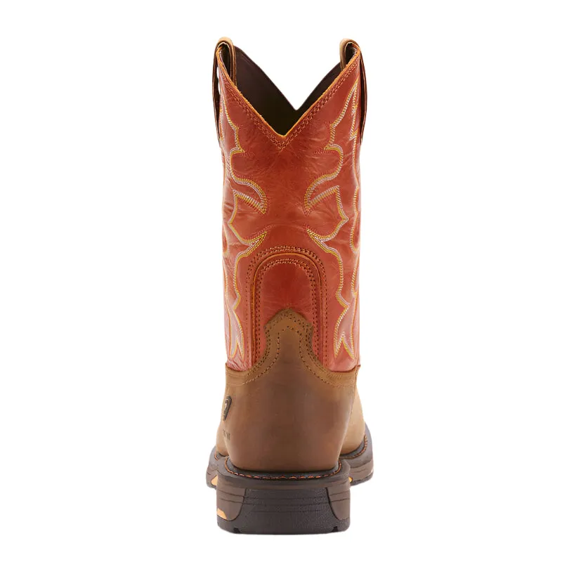 Men's Ariat WorkHog Wide Square Toe Steel Toe Work Boot 10006961
