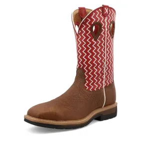 Men's Twisted X 12" Steel Toe Western Boot MLCS001