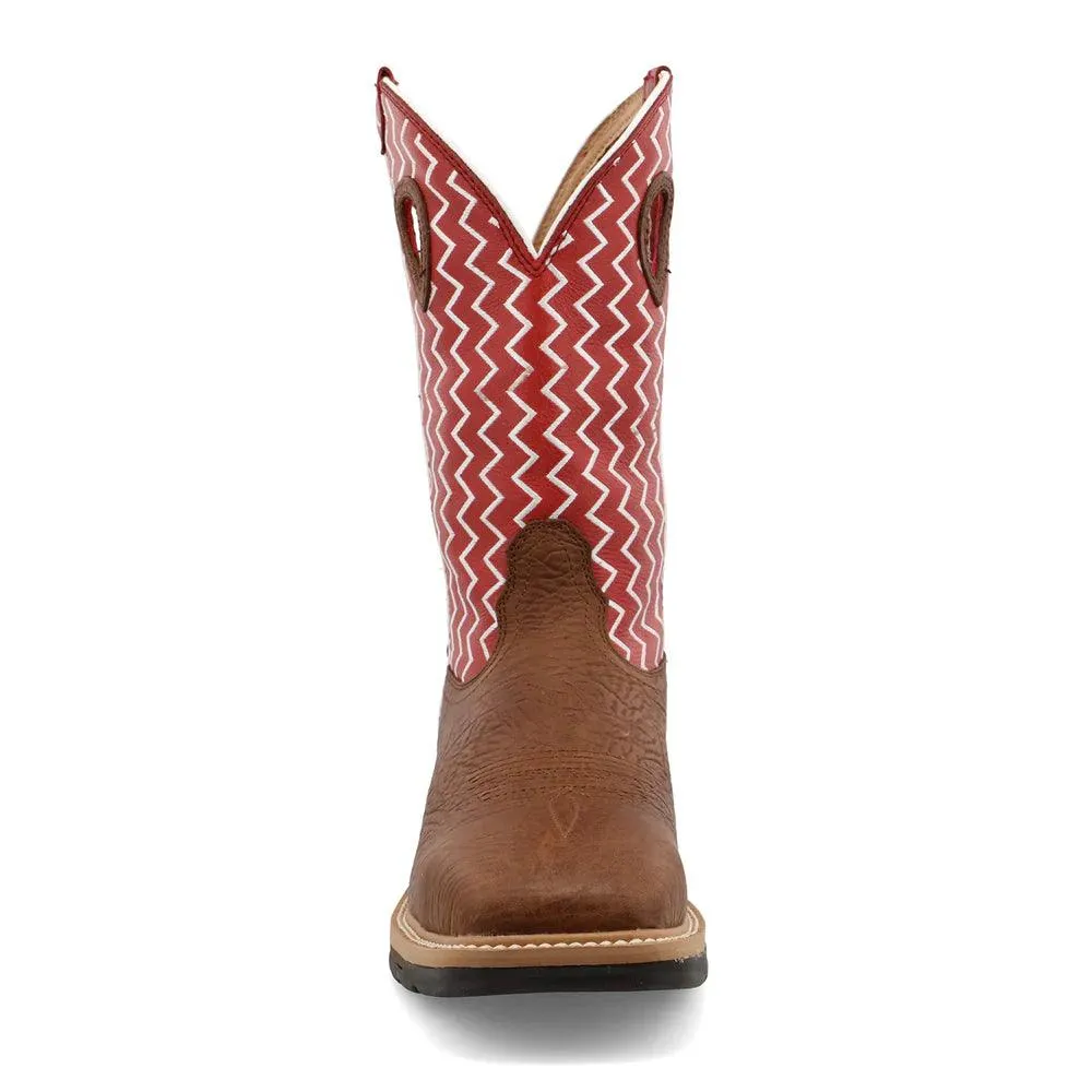 Men's Twisted X 12" Steel Toe Western Boot MLCS001