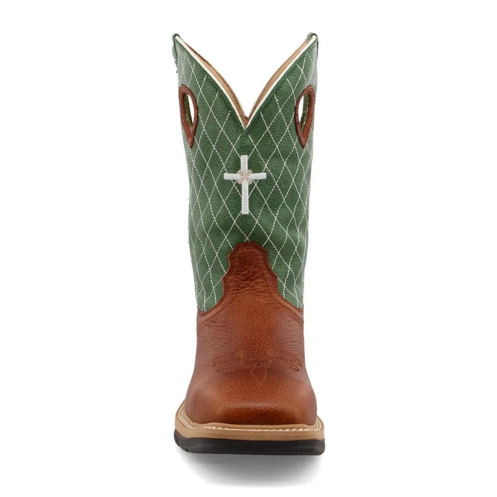 Men's Twisted X 12" Steel Toe Western Boot MLCS002