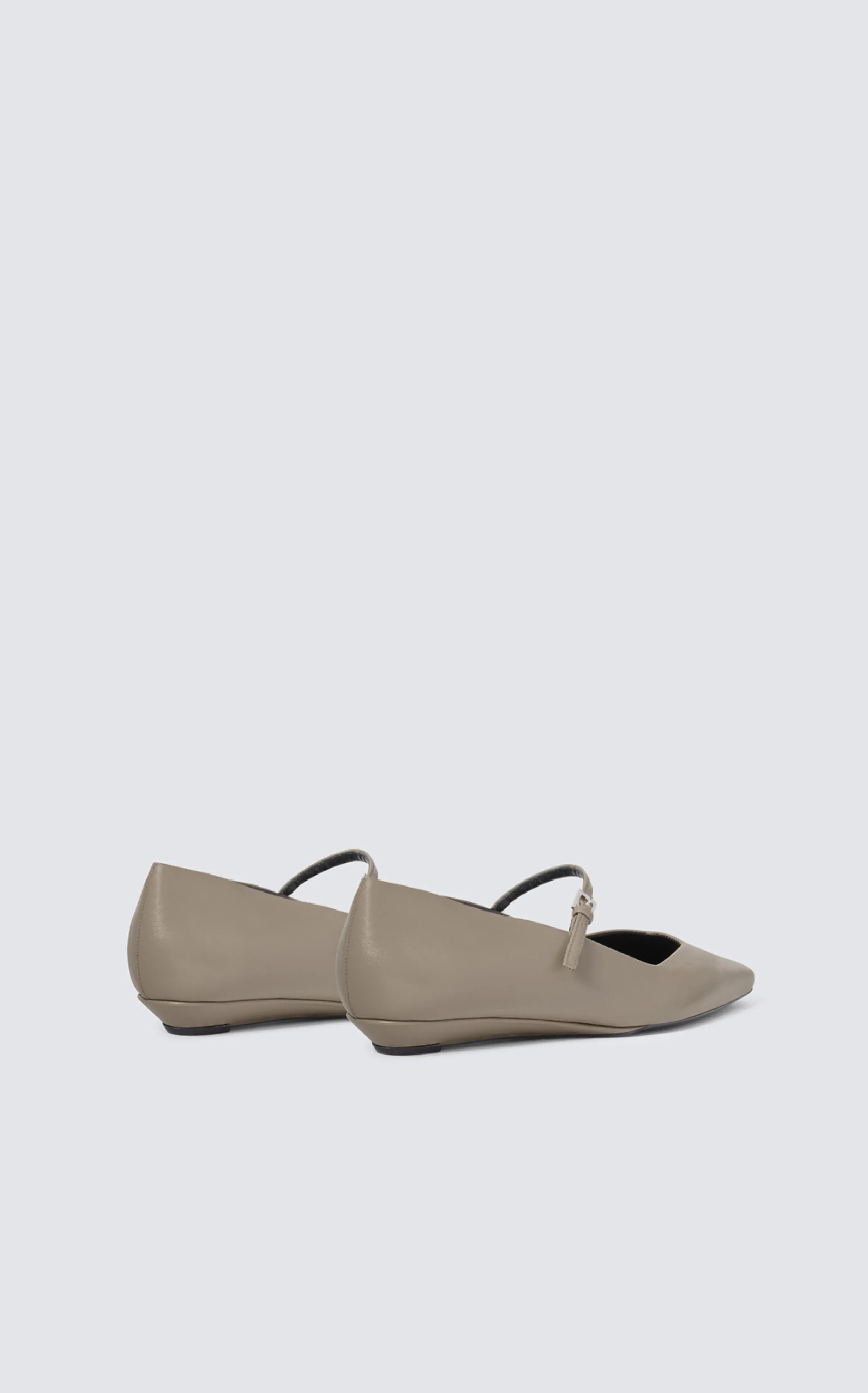 MICHELINE Leather Ballerinas