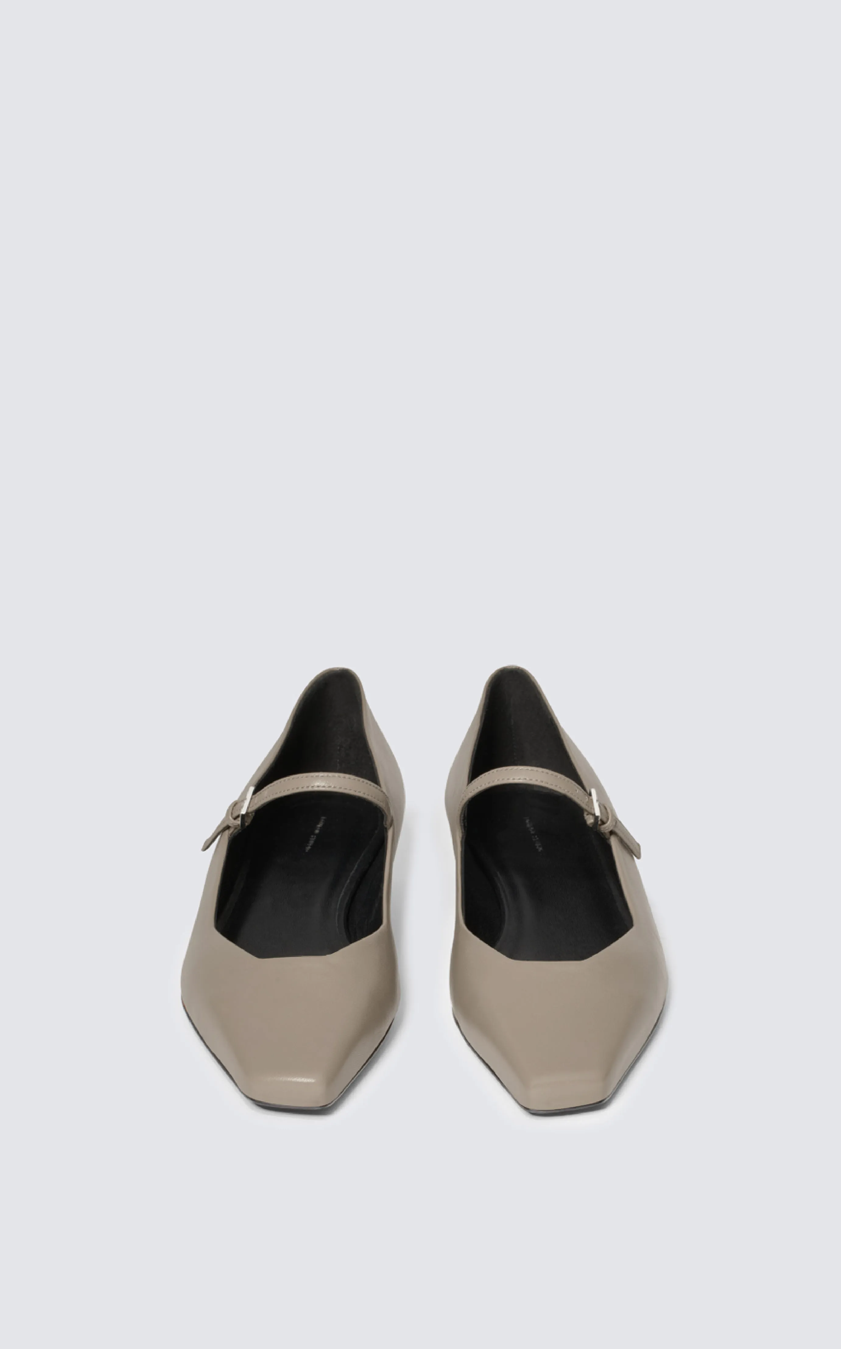 MICHELINE Leather Ballerinas