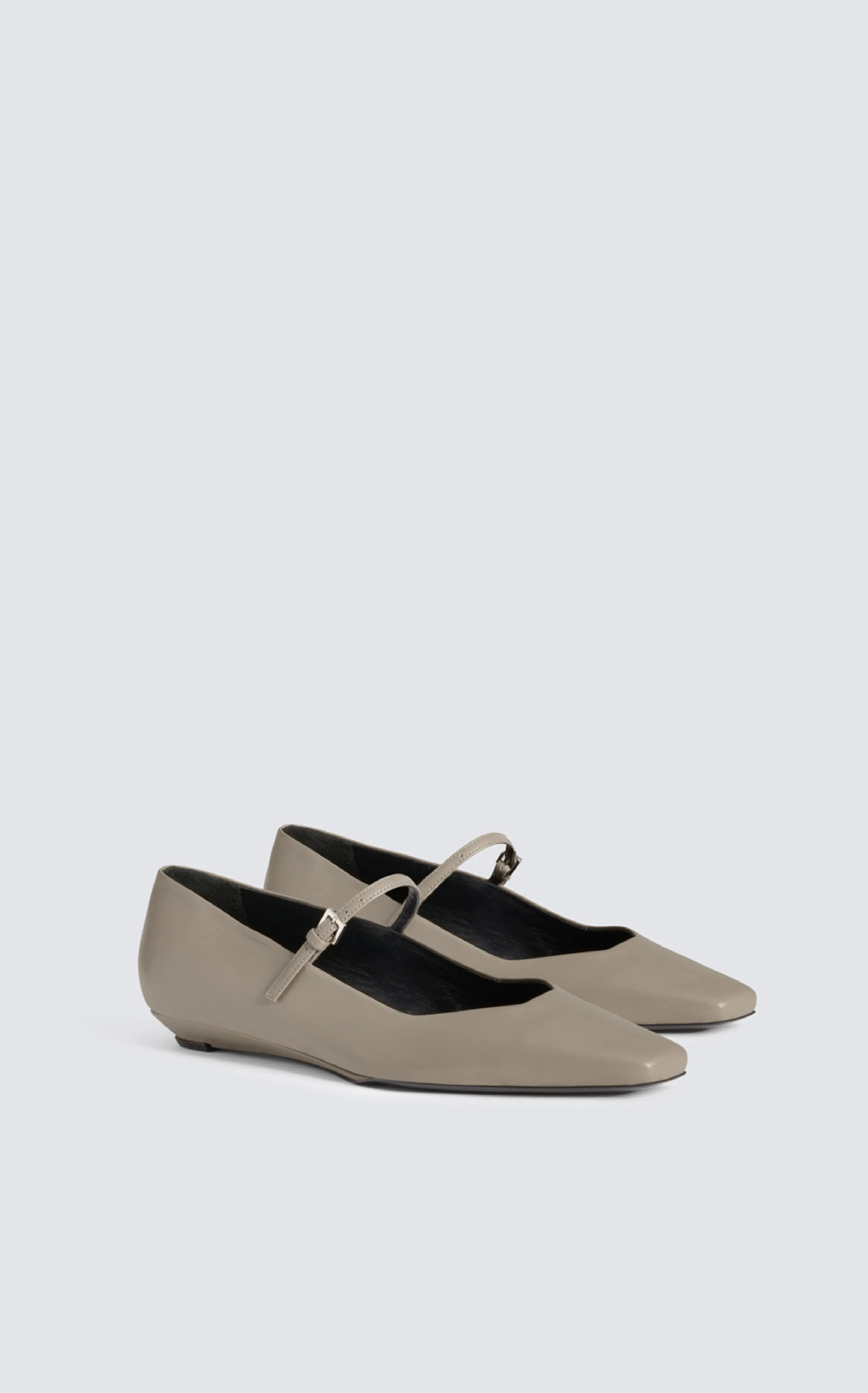 MICHELINE Leather Ballerinas