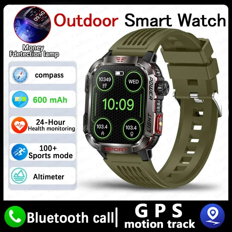 Military GPS Smart Watch - Rugged, Waterproof, Fitness Tracker