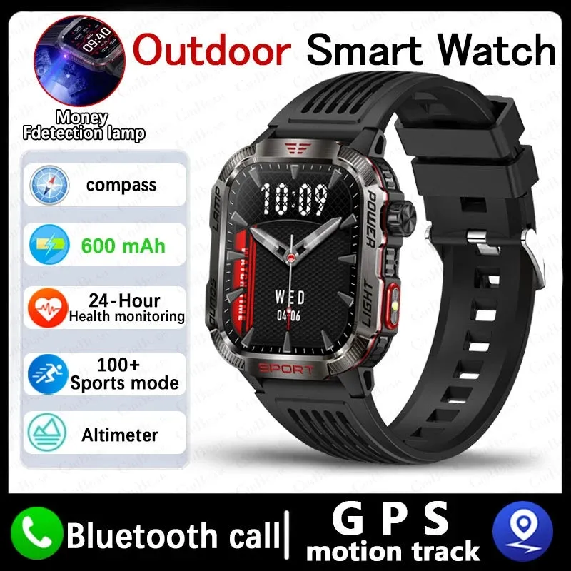 Military GPS Smart Watch - Rugged, Waterproof, Fitness Tracker