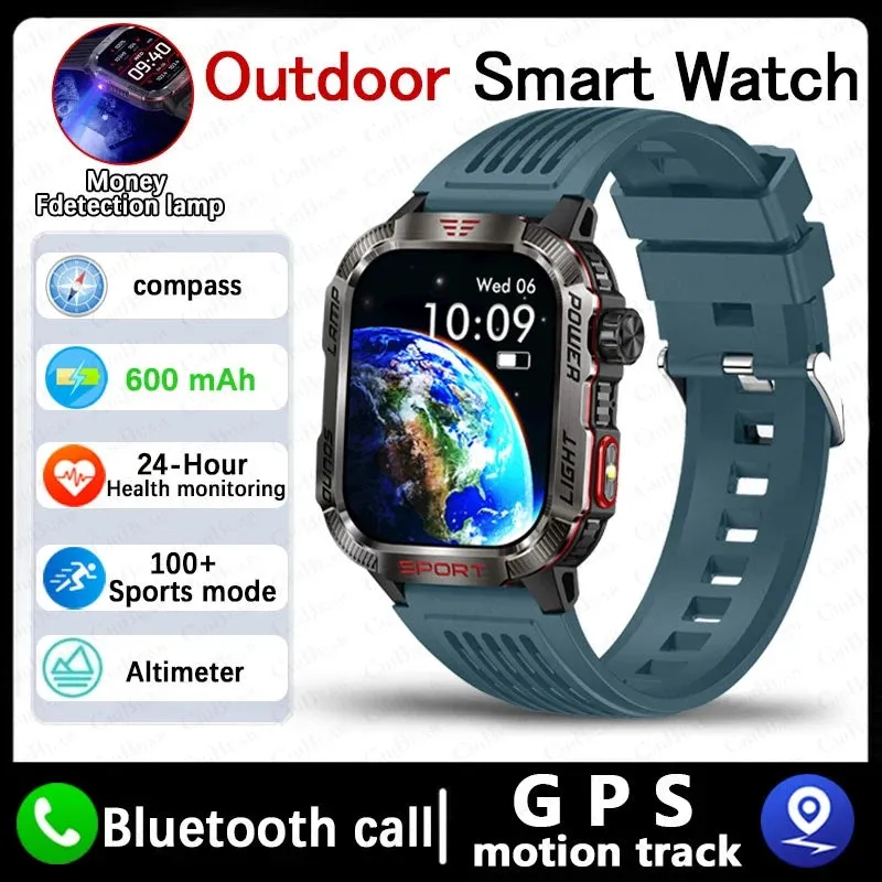Military GPS Smart Watch - Rugged, Waterproof, Fitness Tracker
