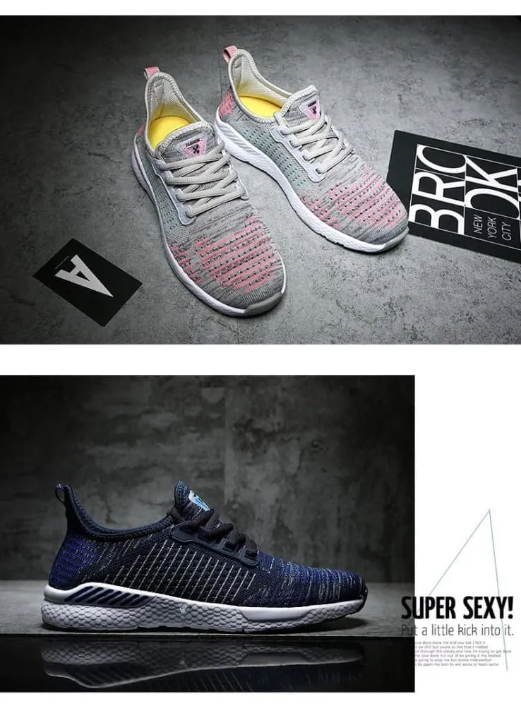 New Men / Women Shoes Lac-up Breathable Sneakers