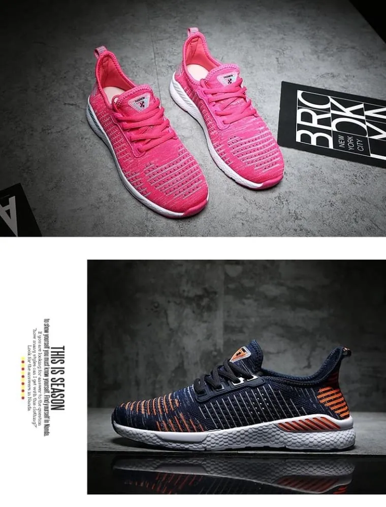 New Men / Women Shoes Lac-up Breathable Sneakers