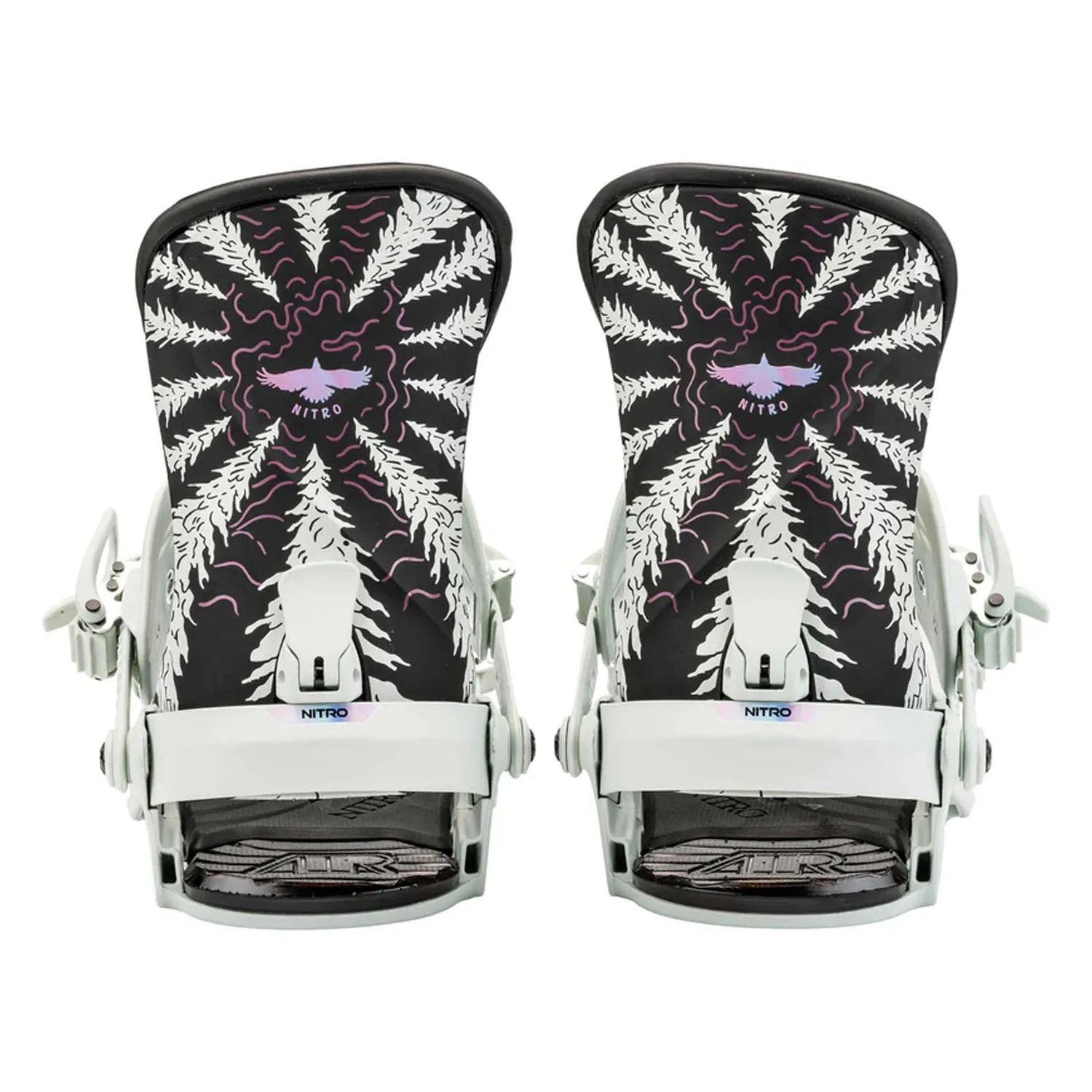 Nitro Women's Ivy Snowboard Bindings 2025 Raven