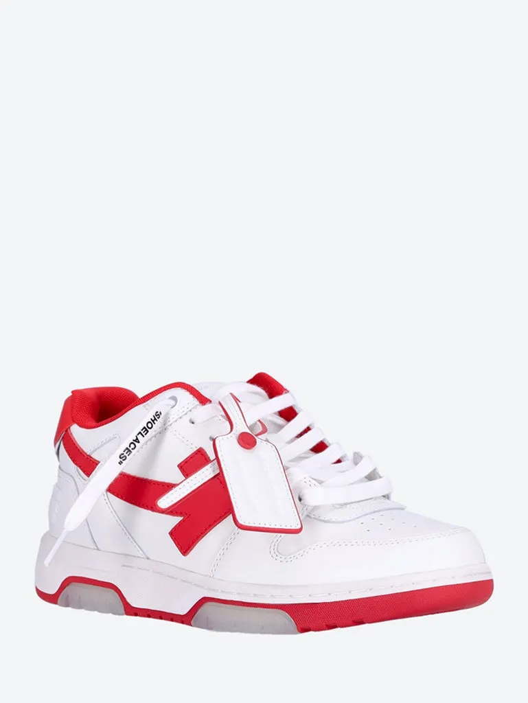 Out of office leather sneakers