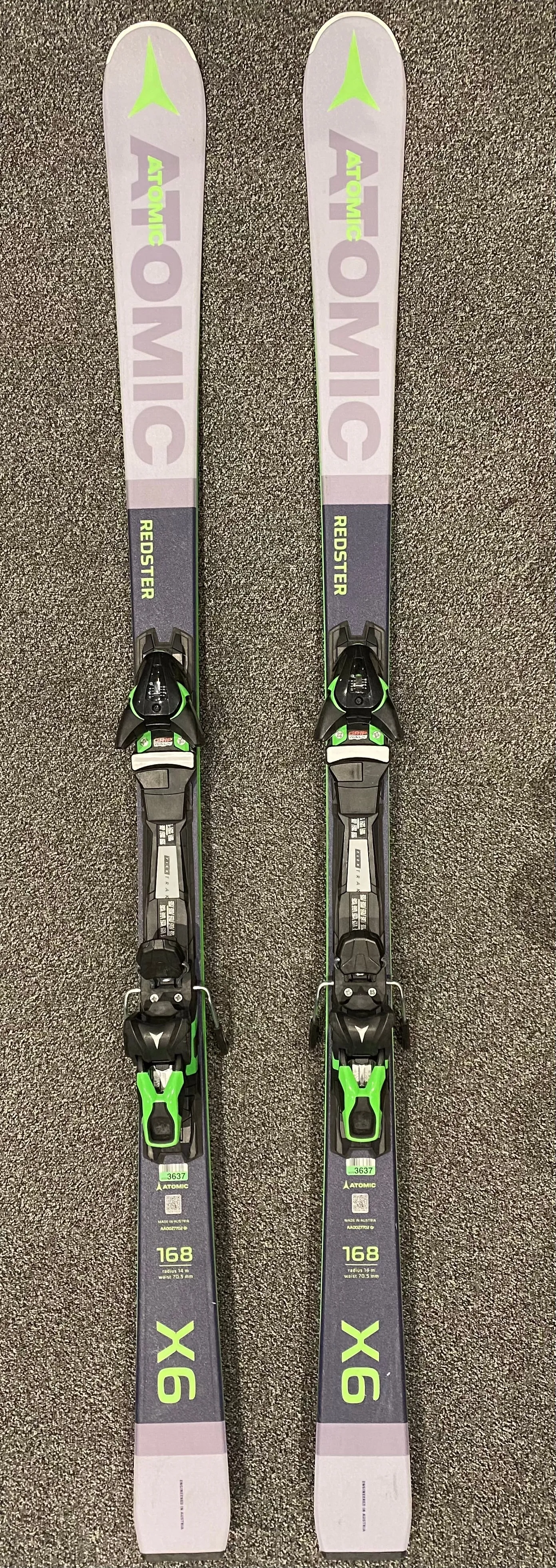 Skis REDSTER X5   FT 10 Bindings (Ex Demo)