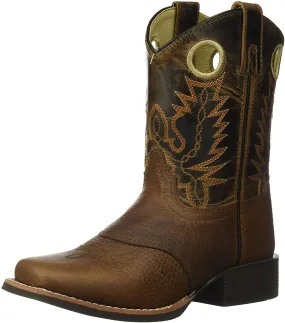 Smoky Mountain Children's Luke Square Toe Western Boot