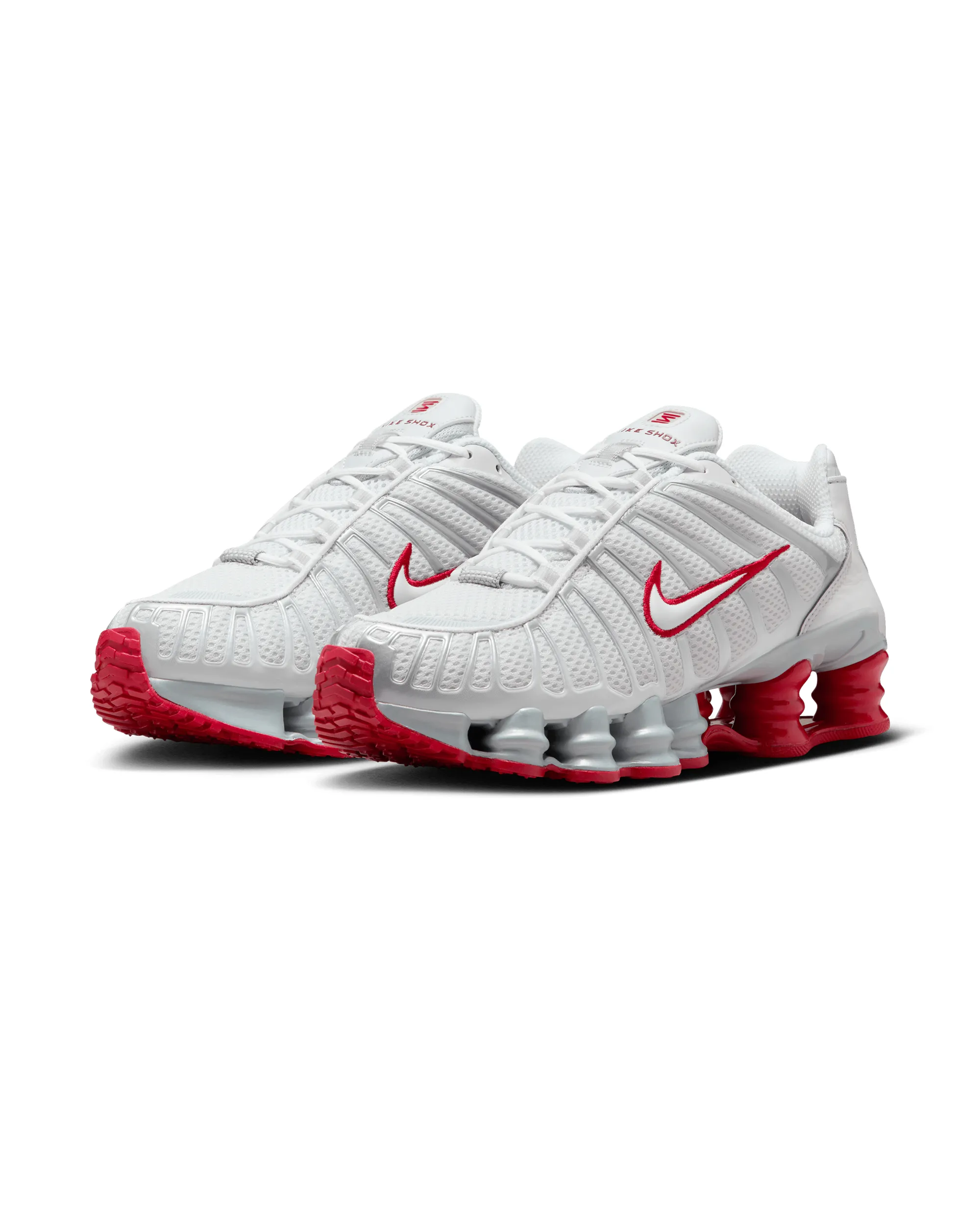 Womens Shox Tl - Platinum Tint / White-Gym Red
