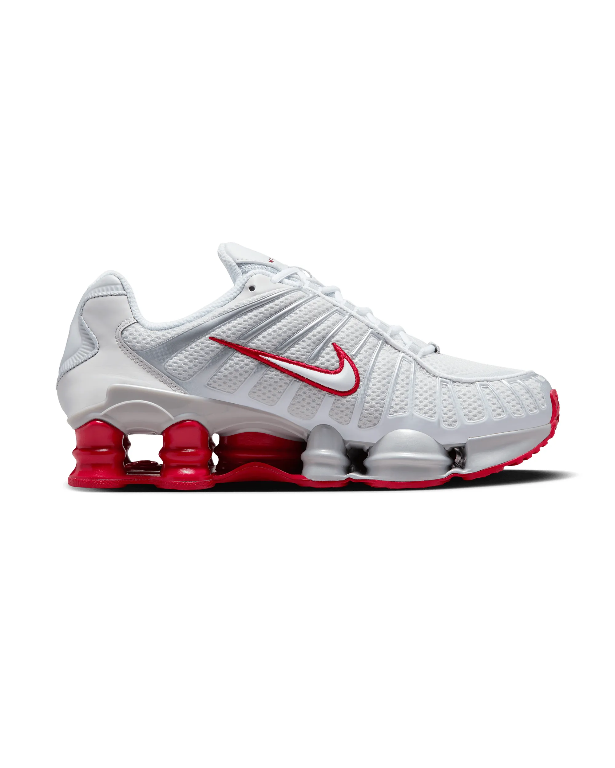 Womens Shox Tl - Platinum Tint / White-Gym Red