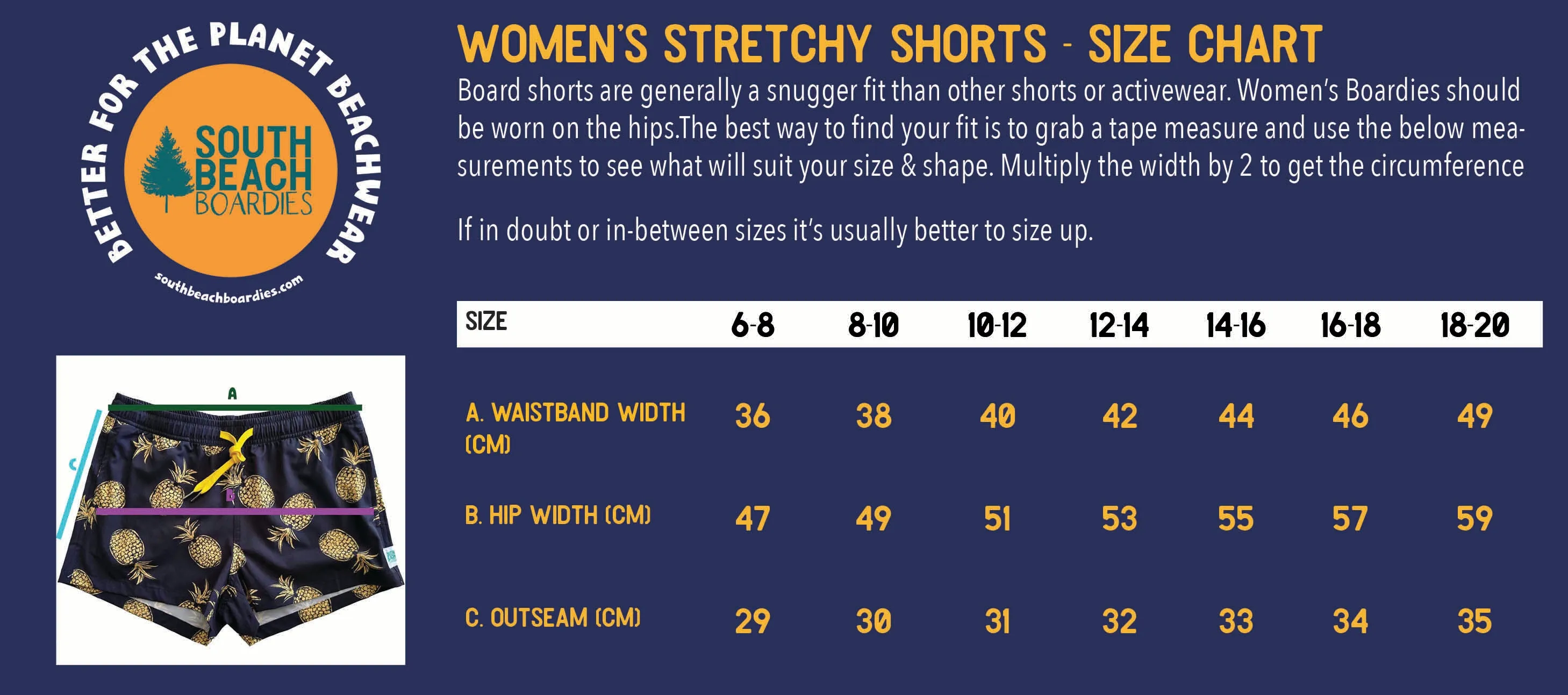 Women's Stretchy Shorts: Penguin Parade