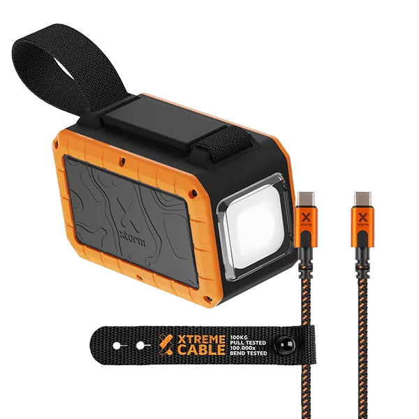 Zaklamp Powerbank Bundel met 100W Kabel